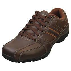 Skechers Marter Mens Casual Trainers in Brown - 7