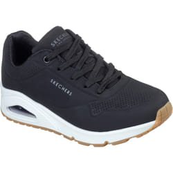 ) Skechers uno stand on air womens ladies trainers black - 4 (Adults'