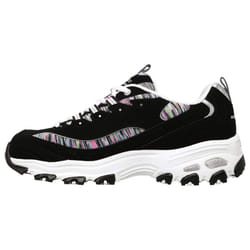 Skechers Sport Women's Dlites Interlude Sneaker black/multi 10 M US