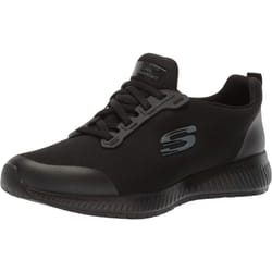 Skechers Women's Squad Sr Food Service Shoe  Black  7