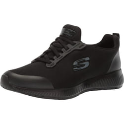 Skechers Women's Squad SR Food Service Shoe  Black  8