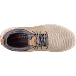 Skechers Men's Classic Fit-Delson-Camden Sneaker  Taupe  13 M US