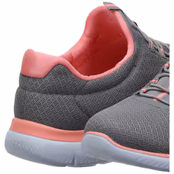 Skechers womens Summits Sneaker  Grey/Pink  8.5 US