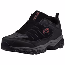 Skechers mens Afterburn M. Fit Wonted Loafer  Black/Charcoal  7 X-Wide US