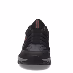 Skechers mens Afterburn M. Fit Wonted Loafer  Black/Charcoal  13 X-Wid