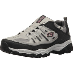 Skechers mens Afterburn M. Fit Wonted Loafer  Gray/Black  11.5 X-Wide US