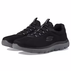 Skechers Mens Summits Trainers  Black Charcoal  10