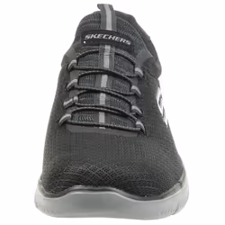 Skechers Men's Summits Trainers  Black Black Charcoal  13 Wide
