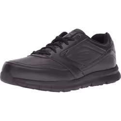 Skechers Mens Nampa Food Service Shoe Black 11 Wide