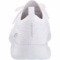 Skechers womens Ultra Flex Salutations Sneaker  White/Silver  7.5 US