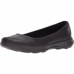 Skechers Performance Women's Go Walk Lite-15395 Ballet Flat  black  9