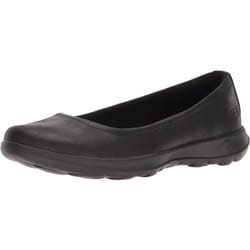 Skechers Performance Women's Go Walk Lite-15395 Ballet Flat  black  9