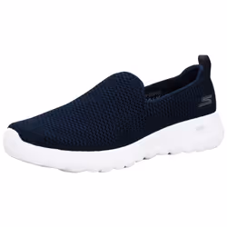 Skechers Women's Go Walk Joy Sneaker  Navy/White  12 Wide