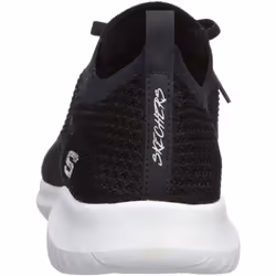 Skechers womens Ultra Flex - Statements Sneaker  Black/White  8 US