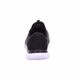 Skechers womens Summits Sneaker  Black/White  5 Wide US