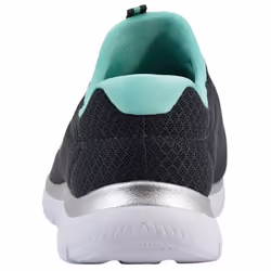 Skechers Women's Summits Sneaker  Charcoal/Green  8 W US
