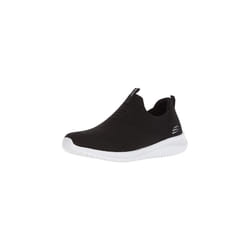 Skechers Women's Ultra Flex First Take Slip On Trainers Black White 6.5 M