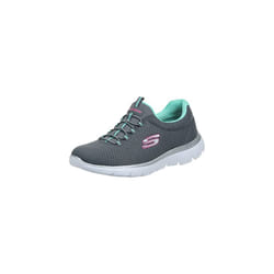 Skechers Womens Summits Sneaker  charcoalgreen  8.5