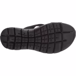 Skechers Cali Womens Flex Appeal 20Start up Sport Sandal blackblack 10 M US