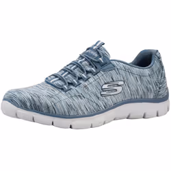 Skechers Women's Empire Game On Fashion Sneaker  Slate  7 M US