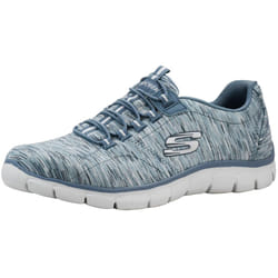 Skechers Women's Empire Game On Fashion Sneaker  Slate  7 M US