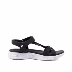 Skechers Women's On-The-GO 600 - Brilliancy Sandals  Black/White  10 US