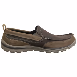 Skechers mens Superior Milford Loafer  Light Brown  15-15.5 X-Wide US