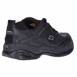 Skechers Mens Soft Stride Work Trainer - 7 UK, Black