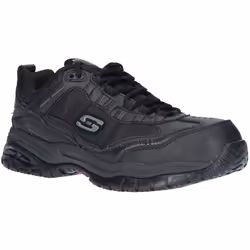 Skechers Mens Soft Stride Work Trainer - 10 UK, Black