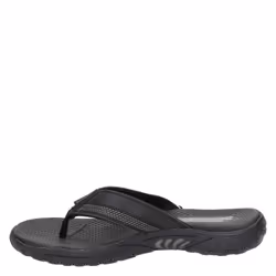 Skechers mens Relaxed Fit: Reggae - Cobano Flip Flop Black 7 US