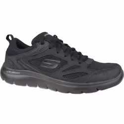 Skechers Summits-South Rim 52812-BBK Mens Black sports shoes - 8