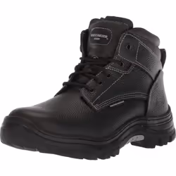 Skechers Men's Burgin-Tarlac Industrial Boot Black 10 Wide