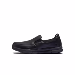 Skechers Mens NampaGroton Food Service Shoe Black 105 Wide