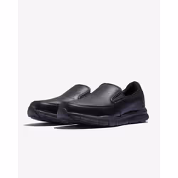Skechers Mens NampaGroton Food Service Shoe  Black  105 Wide