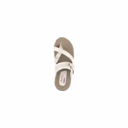 Skechers womens Reggae - Trailway Flip Flop  Natural  8.5 US