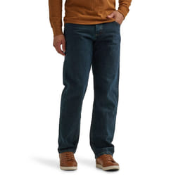 Wrangler Authentics Men's Big & Tall Classic 5-Pocket Relaxed Fit Cotton Jean  Storm  52W X 32L