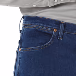 Wrangler mens Cowboy Cut Active Flex Slim Fit Jeans  Stonewash  32W x 36L US