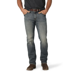 Wrangler Men's Retro Slim Fit Straight Leg Jean  Dark Knight Stretch  33W x 30L
