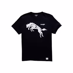 Wrangler mens 75th Anniversary T-shirt T Shirt  Black  Large US