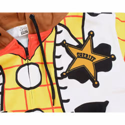 Disney Pixar Toy Story Men's I Am Woody The Cowboy Sheriff Costume Adu