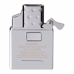 Zippo Unisex's Butane Lighter Insert-Double Torch, Silver, One Size