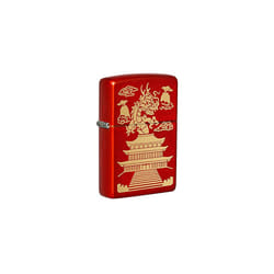Lighter, Metallic Red Matte, One Size