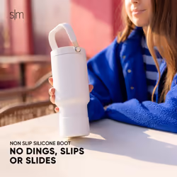 Simple Modern Trek Pivot | 30oz Flip Straw Tumbler with Handle | Water Bottle & Boot | Interchangeable Straw & Chug Lids | Insulated Stainless Steel J