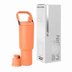 Simple Modern Trek Pivot | 40oz Flip Straw Tumbler with Handle | Water Bottle & Boot | Interchangeable Straw & Chug Lids | In ...