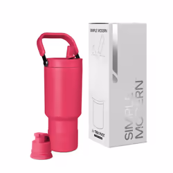 Simple Modern Trek Pivot | 30oz Flip Straw Tumbler with Handle | Water Bottle & Boot | Interchangeable Straw & Chug Lids | In ...