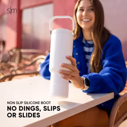Simple Modern Trek Pivot | 40oz Flip Straw Tumbler with Handle | Water Bottle & Boot | Interchangeable Straw & Chug Lids | Insulated Stainless Steel J