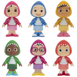 CoComelon 6 Figure Family and Friends Shark Theme Pack - Includes JJ