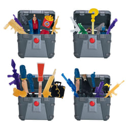 FORTNITE Henchman Chest Shark Collectible Accessory Set Bundle- Includes 4 Shark Style Henchman Chests  8 Back Bling  12 Weapons  8 Shark Henchman Bui