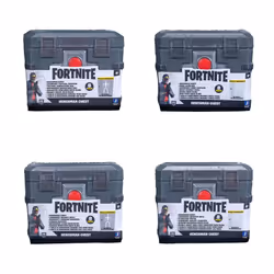 FORTNITE Henchman Chest Shark Collectible Accessory Set Bundle- Includes 4 Shark Style Henchman Chests  8 Back Bling  12 Weapons  8 Shark Henchman Bui