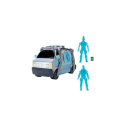 Fortnite FNT0897 Feature Deluxe Van, Electronic Vehicle with Two 4-inch Articulated Drift (Stage 1) and Reboot Recruit Jonesy Figures, and Accessory,